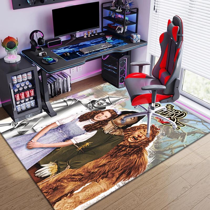 1PC The Wizard of Oz Rug - Home Decoration Carpet For Living Room Bedroom Flooring Computer Chair Area Rug