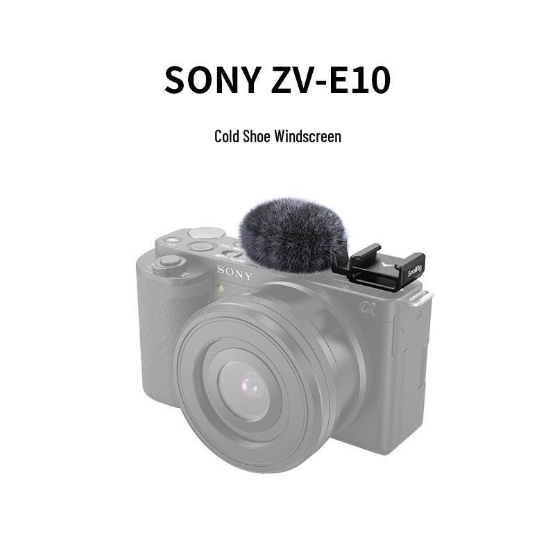 

SmallRig Camera Cage Baseplate & Vertical Shooting Handle for Sony ZV-E10 (Model 3538)