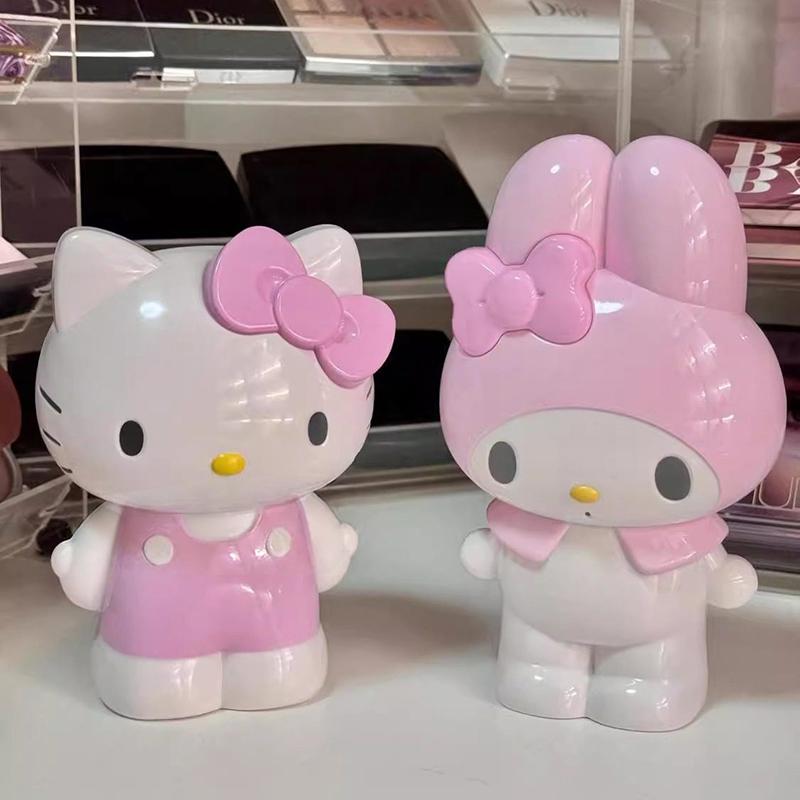 Hello Kitty Pen Holder Cute KT Pen Case Stationery Cartoon Storage Organizer Desktop Pencil Rack Cosmetic Brush Container Gifts