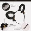 Sex Accessories Transparent Catgirl Uniform Temptation, Cat Ear Headband, Bell Headgear 5039