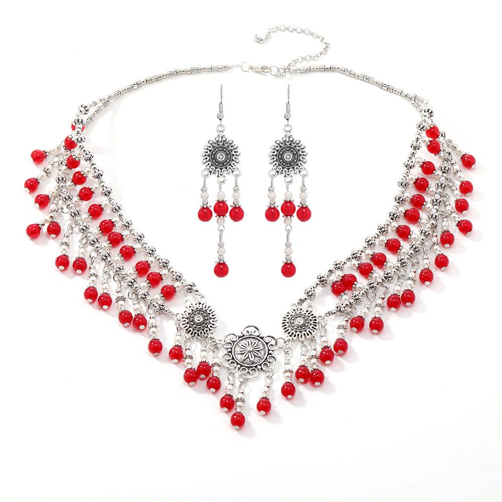 Tocado Hanfu, cadena para la frente con flecos, joyería exótica para el cabello, joyería antigua para la frente, diadema para cejas Miao, mujer.