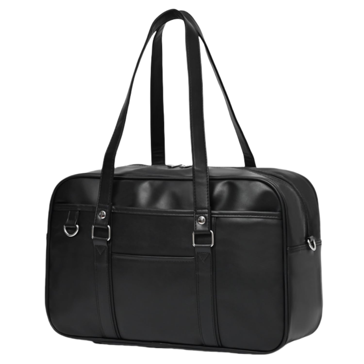 

Школьный Бостон синтетический для старшей школы, средней школы, бренд, плечевой ремень [Sebyou] сумка, сумка, кожа, девочки, мальчики, студенты, студенты, популярный,