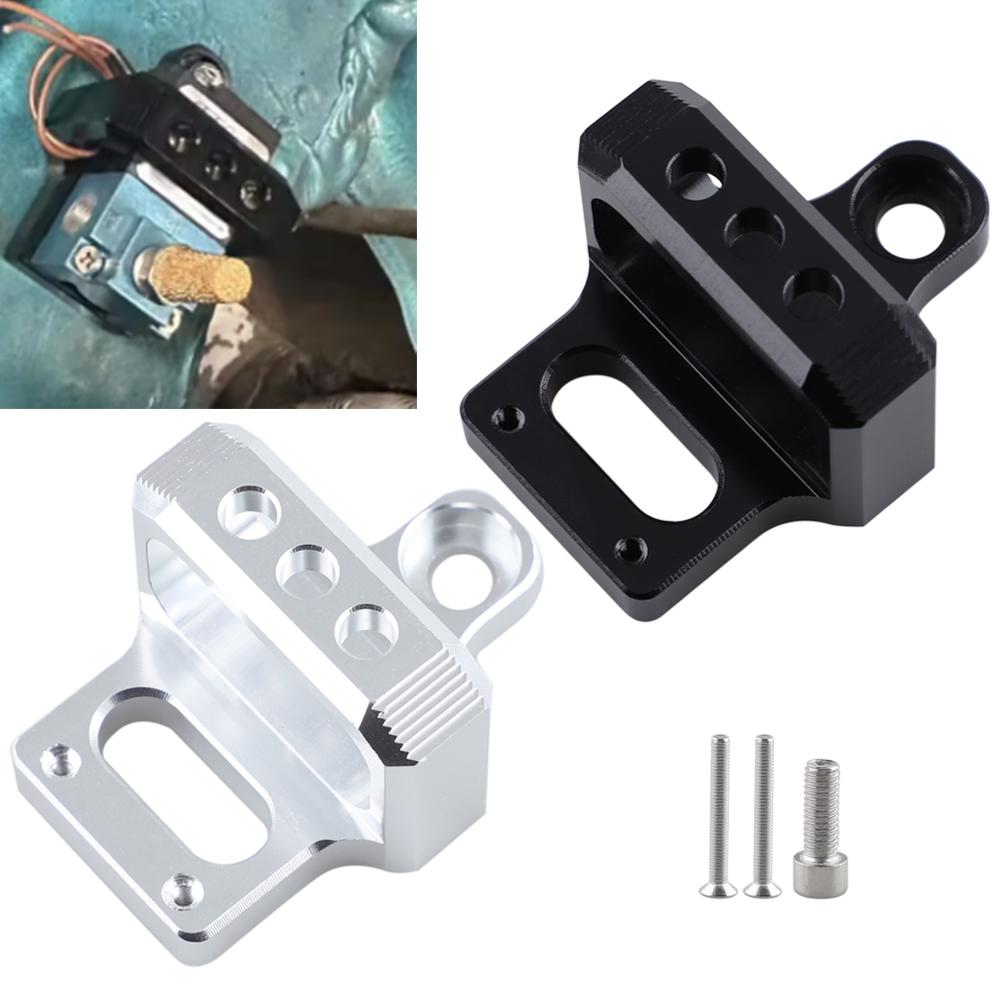 For Mac AEM Boost Controller CNC Billet Aluminum Bracket Mount Boost Solenoid Mount Solenoid Valve Mount Holder Bracket 3 Port