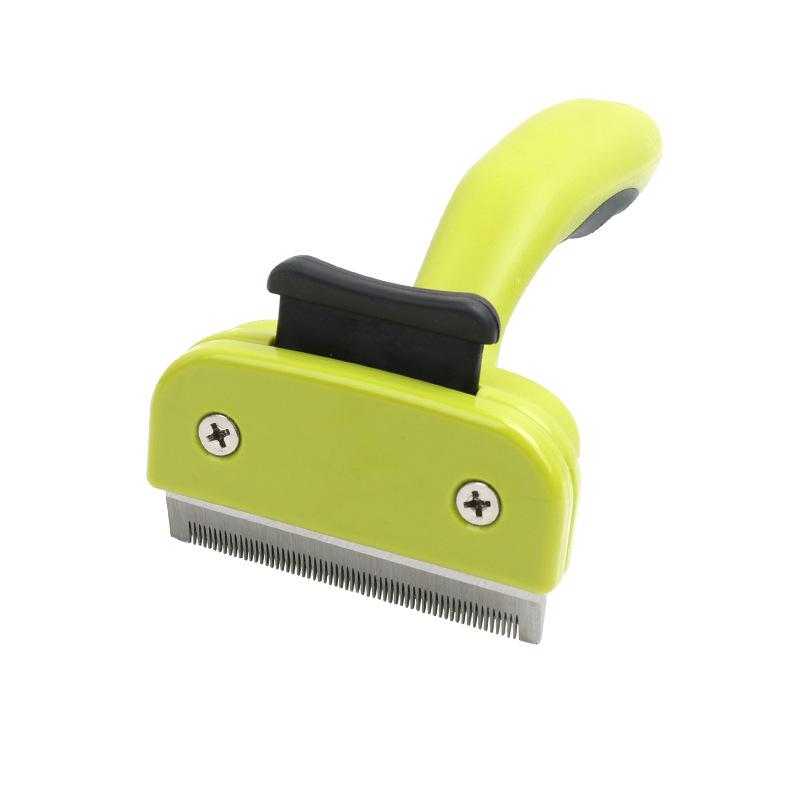 Pet Hair Removal Comb for Cats and Dogs - Detangling & Grooming Tool