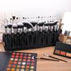 DUcare Makeup Brush Storage Makeup Freestanding Makeup Brush Holds 30 Brown Not for Makeup Artists and Professionals Case, Pouch, Organizer, Brushes,
