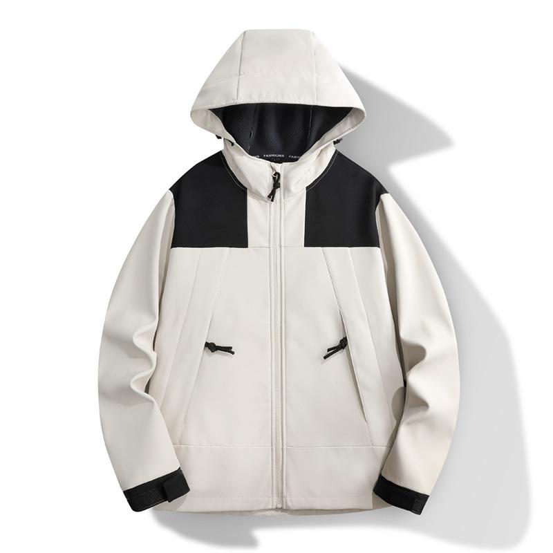 New Outdoor Jacket Men and Women Same Waterproof Couple Jacket Travel Mountaineering Suit Men and Women