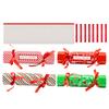 4PCS Christmas Surprise Money Pulling Gift Box Set DIY Christmas Gift Money Money Dispenser Box Candy Shape Pull out Container