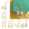 Brooch Pin Alloy Lapel Badge Hat Clip Stylish Breastpin Clothing Accessories for Religious Event and Fashion Enthusiasts