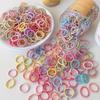 Durable High-Elasticity Hair Ties for Girls - Gentle on Hair, Perfect for Braids and Pigtails