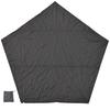 iBeamed Pentagonal Ground Sheet, Pentagon Tarp, Camping Footprint (Black)