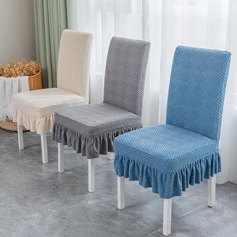 1ks elastický měkký proti zašpinění Jídelna Obývací pokoj Dekorace Hoem Sukně Potah sedáku Potah na židli