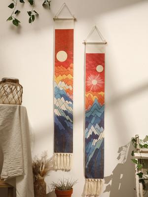 Mehrere Stile Sonnenaufgang und Sonnenuntergang Tapisserie Boho Mond Home Dekoration Zimmer Wand Dekor Nordic Wand Hängen Hängende Ornamente Geschenk