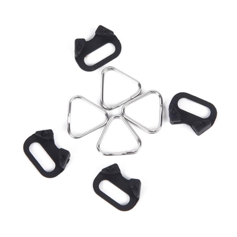 4Pcs Camera Strap Conversion  Metal Triangle Shoulder Strap Connection Buckle Camera Buckle Replacement