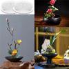 J1UL1N Clear Flower Frogs 12PCS Set, 2.76 Inch Plastic Pin Frogs For Vase Arrangement, Floral Pin Frog Tools