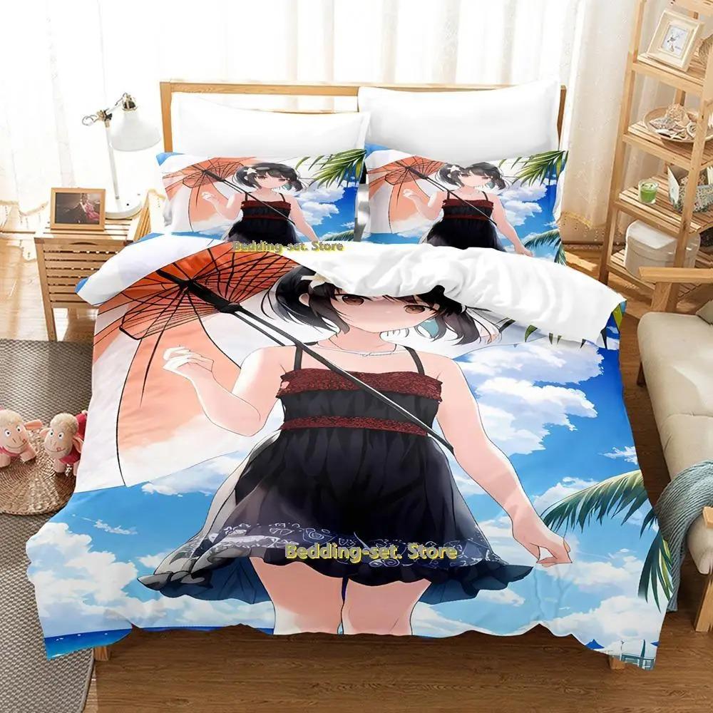 

New Takafuji Kako Bedding Set Single Twin Full Queen King Size Bed Set Adult Kid Bedroom Duvetcover Sets Anime parure de lit Bed 70x133cm 2pcs