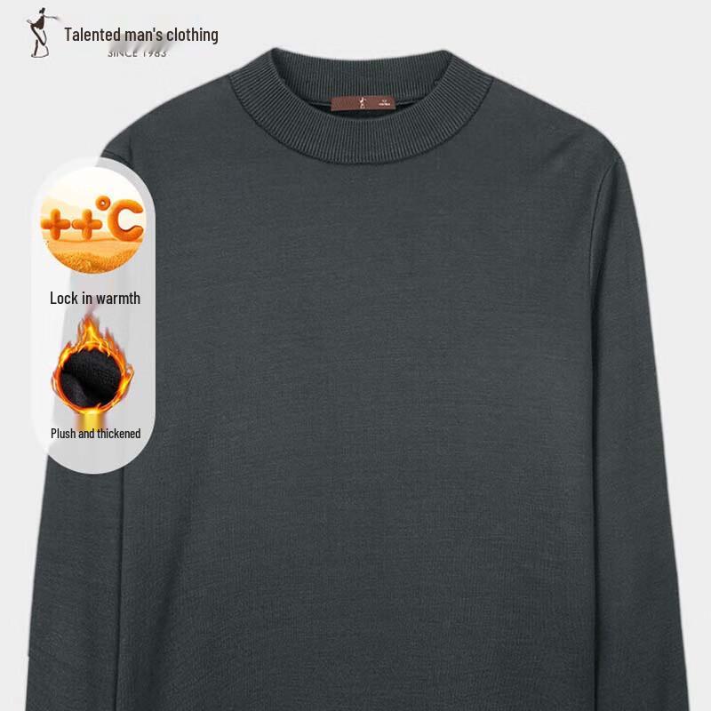 

TRIES Men s Soft Fleece-Lined Knit Pullover L