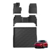 Smabee Left Drive for Range Rover Sport L461 2023-2026 TPE 3D Car Floor Mats Cargo Liner Trunk Pad Black Waterproof Accessories