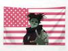JJujutsu KKaisen Choso Tapestry Pink  Blue American Flag Tapestry Suitable For Bedroom Dorm Wall Hanging Decor For Manga Fans