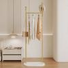 Simple Floor Standing Clothes Rack, Light Luxury Coat Rack for Bedroom Storage, Minimalist Household Garment Rack, Freestanding