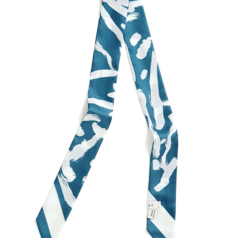ONSZ Calligraphy Brush Touch Twilly Scarf