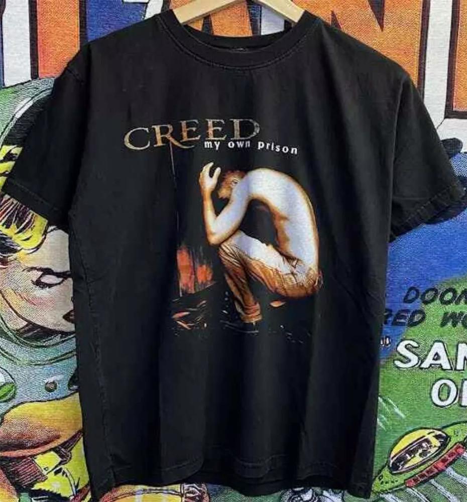 

Футболка унисекс Creed Band My Own Prison Хлопок Черный S-5XL AD186 M