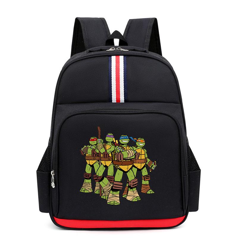 Hot Sale Teenage Mutant Ninja Turtles Cartoon Printed Backpack Elementary and Secondary School Students Outdoor Leisure Large Capacity