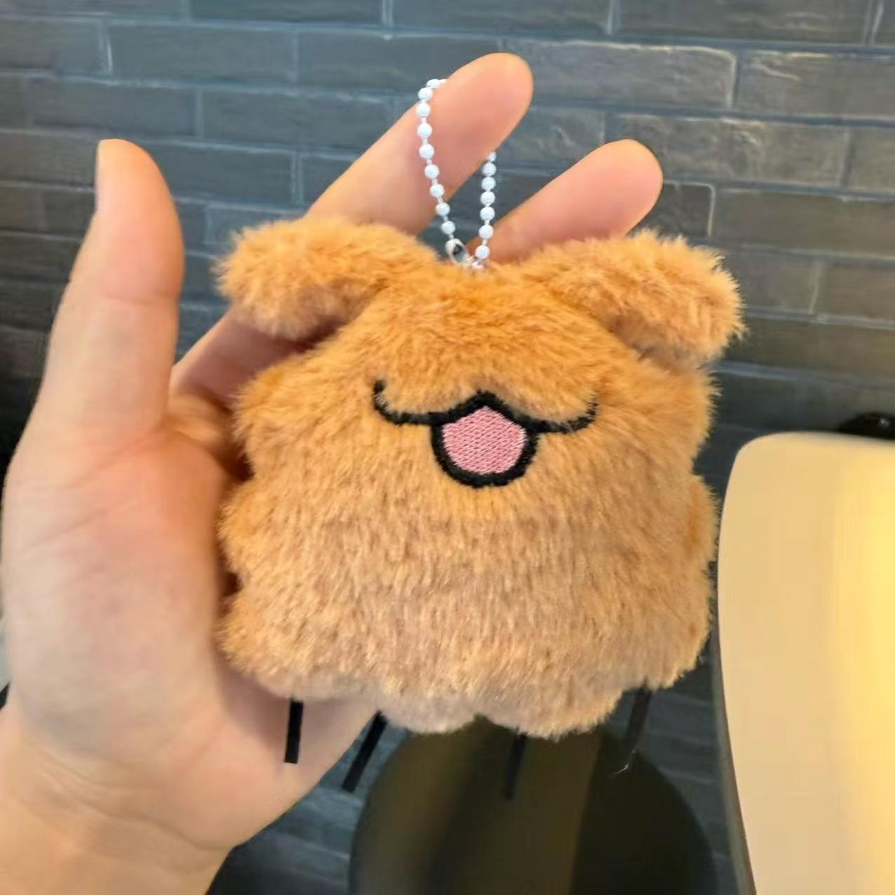

Non-Toxic Game Hollow Knight: Silksong Cosplay Dolls Plush Soft Doll Keychain Flea Puppy Pendant Cute Bag Decoration Accessories