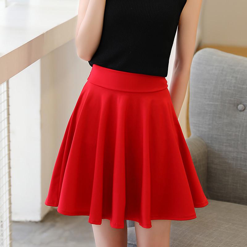 Ap08 Czarna Spódnica Przeciwsłoneczna z Kotem Duży Rozmiar dla Kobiet w Średnim Wieku i Starszych - Spódnica do Tańca Kwadratowego 45CM Anti-Exposure