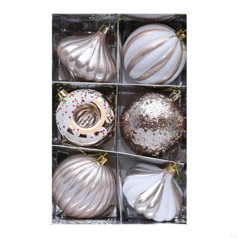 

8PCS Christmas Tree Hangers Artistic Painting Design Seasonal Party Supplies шампанского