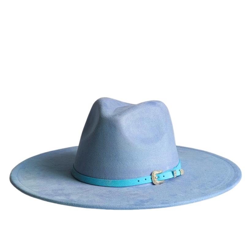 Classic Camel Suede Hat Wide Brim  New Fedora Hat Men Women Autumn Winter Felt Hats Classic Church Fedoras Chapeau Sombrer