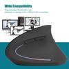 2.4GHz Optical 1600DPI Wireless Ergonomic Vertical Gaming Mouse NOn delay for pc  Laptop