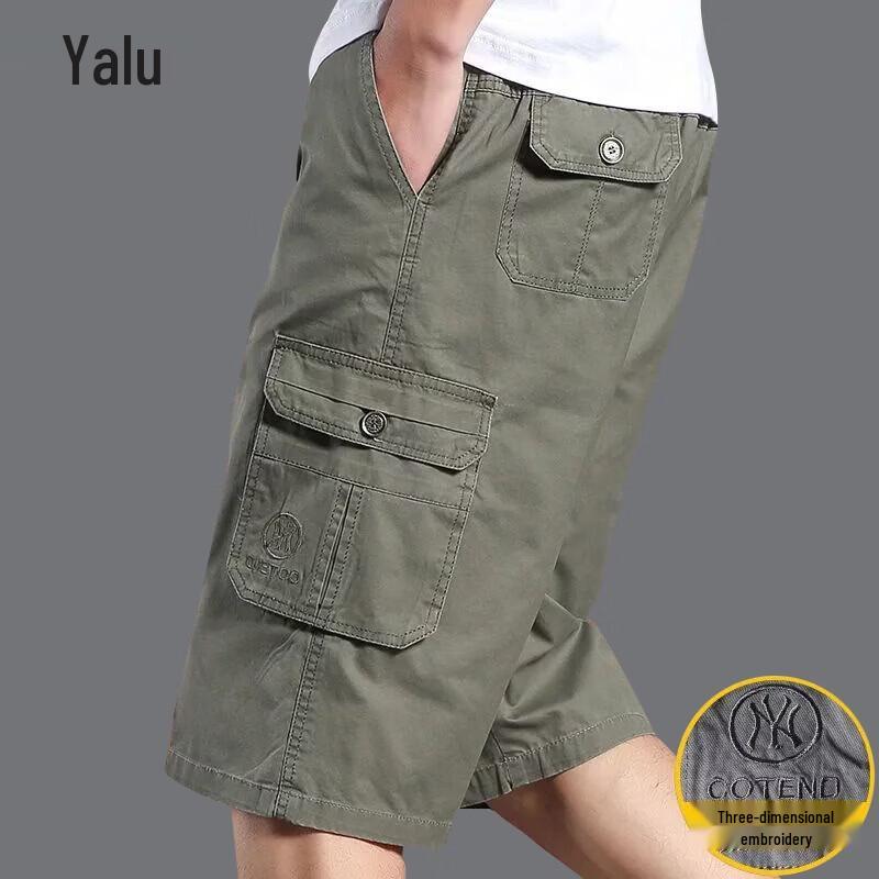 Men's Loose Multi-Pocket Cargo Shorts