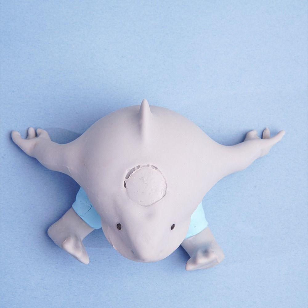 Elastic Shark Squeeze Toy Slow Rebound Sharkman Relax Toys Shark Fidgeting Toys Practical Jokes