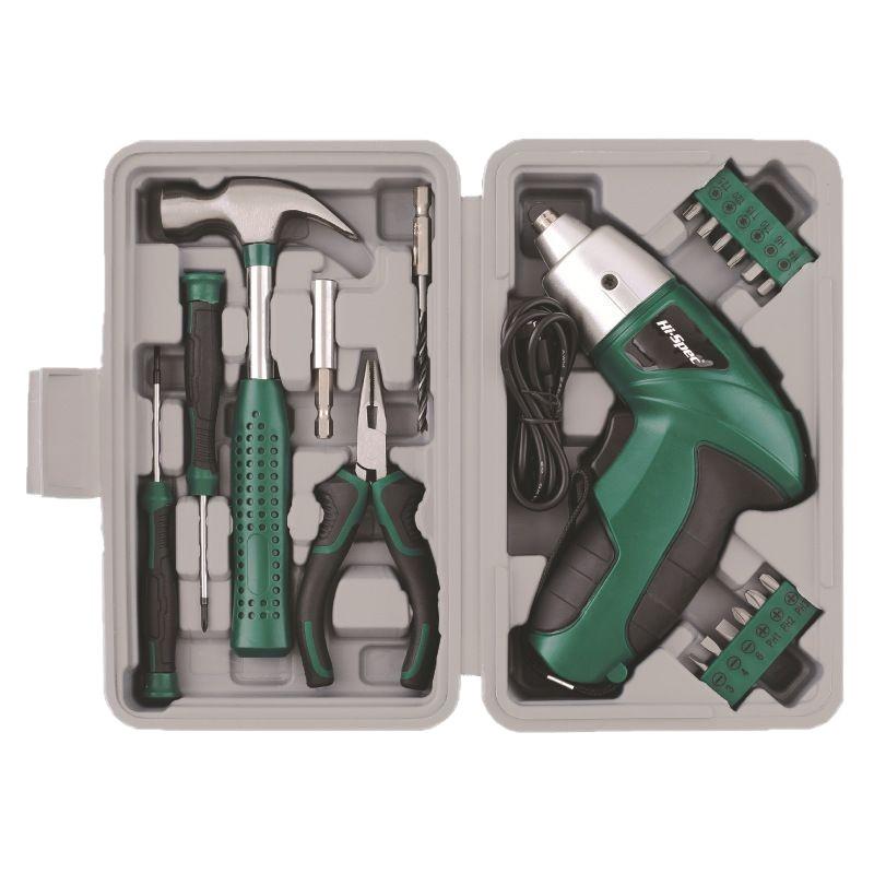 Rechargeable Multifunctional Electric Screwdriver & Hand Drill Set