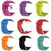 Replacement Silicone Unisex Watch Band Wrist Strap for Forerunner 10/15