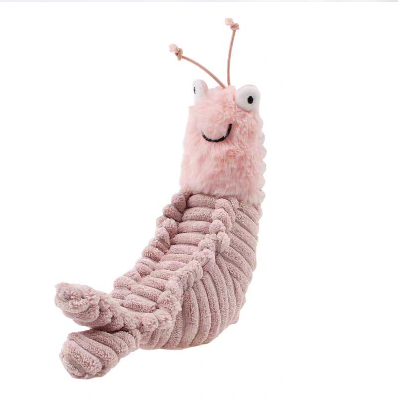 Kawaii Sheldon Shrimp Plush Toys Crispin Crab Larry Shrimp Dolls Stuffed Animal Plushie Children Birthday Gifts Home Decoration