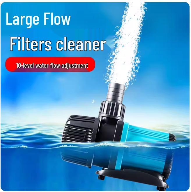 Chuangning Ultra-Quiet Submersible Fish Pond Pump, Bottom Suction & Amphibious Circulation, Variable Frequency Water Pump.