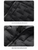 Leichte Daunenjacke für Damen und Herren mit Stehkragen für den Winter - Weiße Entendaune, Modischer Lässiger Warmer Mantel