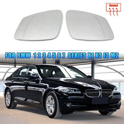 Vetro Lente Specchietto Laterale Riscaldabile Vetro Specchietto Retrovisore Ala Porta per BMW X1 E84 F48 F20 F21 F40 F22 F23 F30 F31 F34 F10 F07 F11