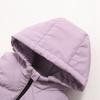Kids Girls Winter Hooded Vest Sleeveless Warm Coat