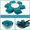 12 stk. Filtgryde-pande-beskyttere Anti-ridse Non-stick Adskillerpuder Pande-bund Varmeisolering Beskyt Køkken Kogegrej Værktøj