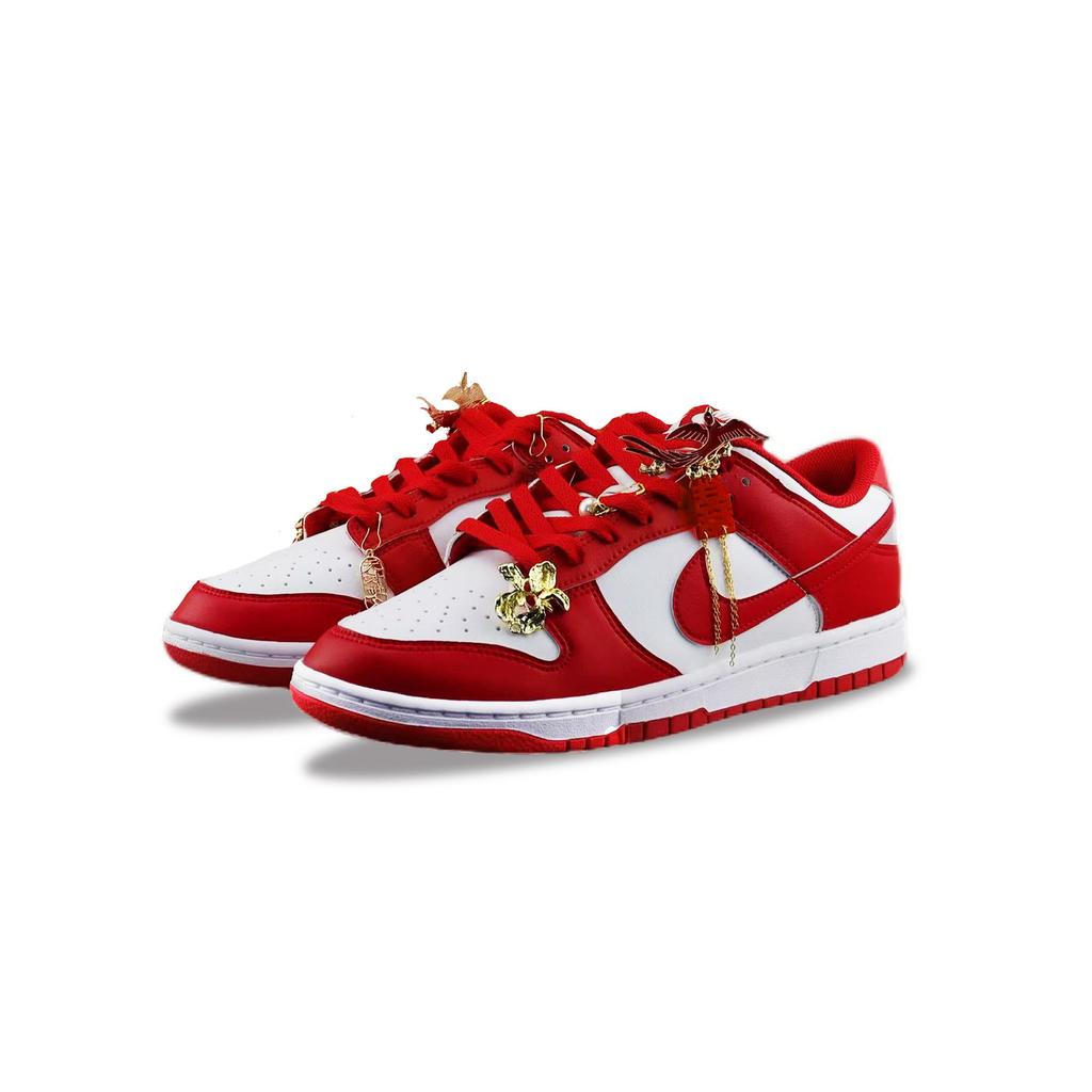 Nike Dunk Resistenti all'Usura e Leggere Scarpe da Skateboard Basse Unisex DD1873-116(Team129-)