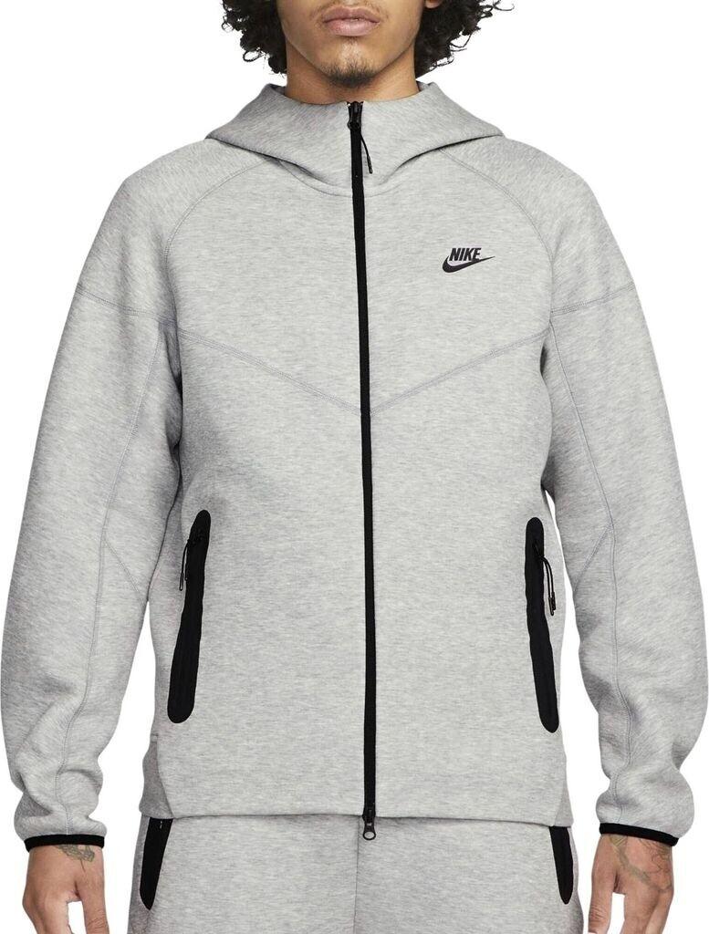 Куртка Nike Tech Fleece Windrunner (FB7921) темно-серый вереск/черный