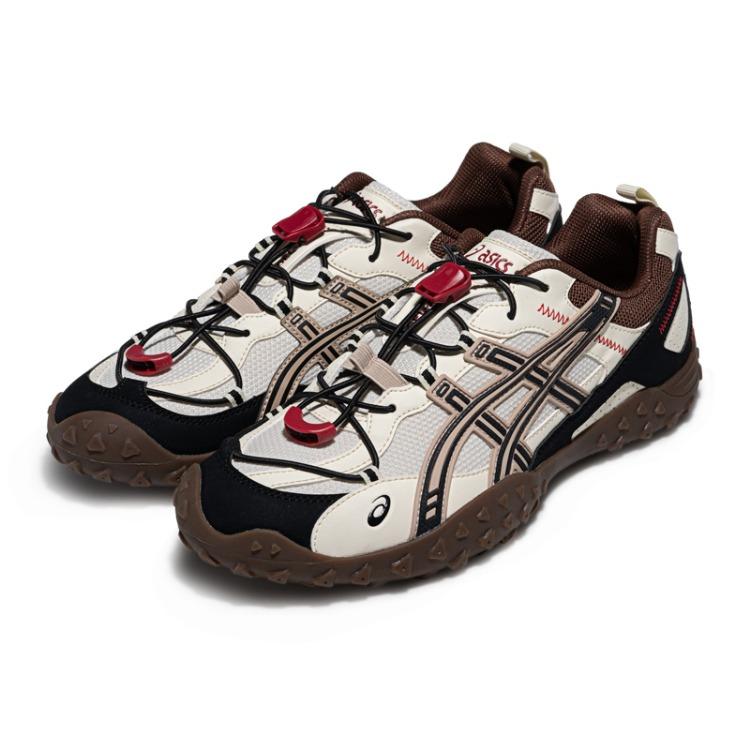 Asics GEL AMMG Laufschuhe Unisex Niedrig geschnitten Ecru/Schwarz