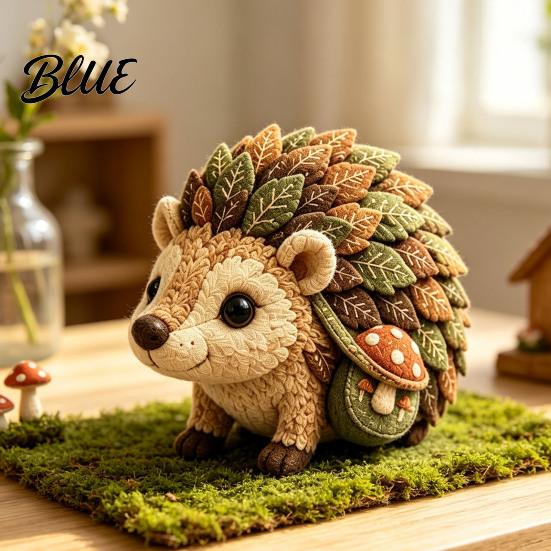 Handgemachtes Tier basteln Wald Patchwork-Set Wald DIY Nähset Set Freunde Anfängerfreundliches Set für Erwachsene Jugendliche Stofftier