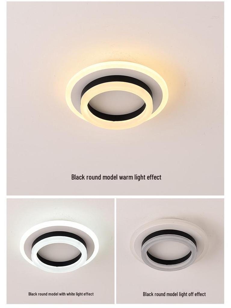 LED Minimalist Modern Aisle, Entrance, Walk-in Closet, and Balcony Dimmable Light