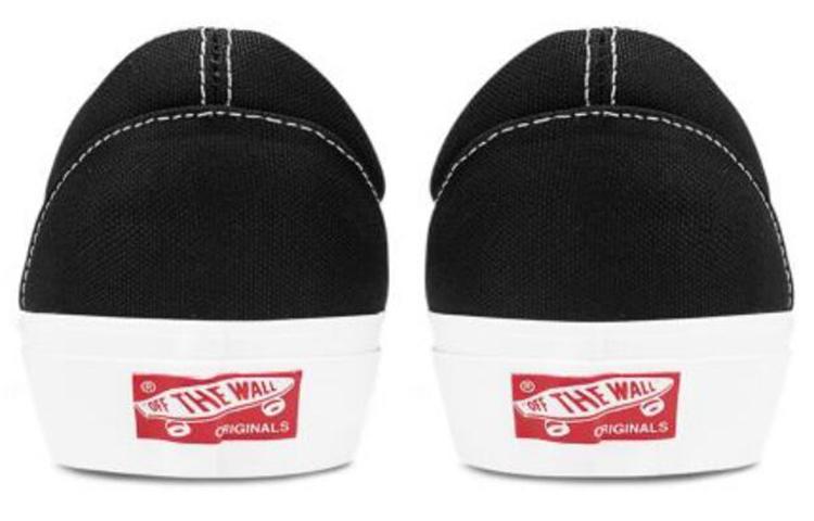 Vans Vault OG Classic Slip-On LX Canvas Black White Men's Sneakers