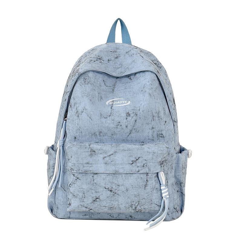 School bag female college student simple versatile high value backpack junior high school girls high school casual backpack