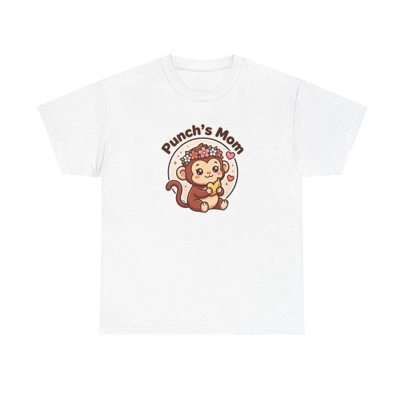 

Punch’s Mom Monkey Tee | Cute Floral Mama Shirt S
