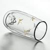 Double-Layer Glass Kung Fu Tea Master Cup with Crane Design